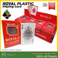 ROYAL PLAYING CARDS 100% PLASTIC/POKER CARD GAME Poker Cards