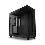 NZXT H6 FLOW / RGB BLACK White Compact Dual-Chamber Mid-Tower Airflow ATX Case Casing Gaming Chassis