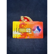 1 MG (0.001gram) Ansari Gold Bar Emas Batangan✨REAL GOLD✨