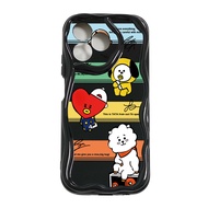 เข้ากันได้กับ Huawei Pura 70 Ultra Honor X9B X6B แฟชั่น BTS เคส BT21 Naiyou Cover