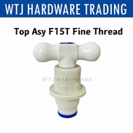 Kepala Paip PVC Top Asy T Range Handle Spare-Part PVC Stopcock Valve Head 1/2” Fine Thread pvc stopc
