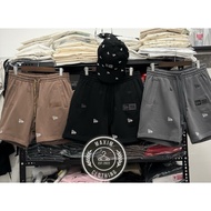 NEWERA Monogram Embroidered Shorts