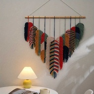 Bohemian Decoration Hand-woven Leaf Tapestry Leaf Ornaments Wall Decorations Home Decoration