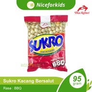 Sukro Dua Kelinci 95gr / Sukro BBQ / Sukro Oven / Sukro Kribo / Kacang Bersalut Kemasan Praktis