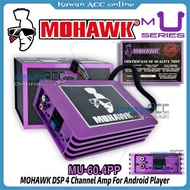 MOHAWK DSP 4 Channel Boost Amplifier Plug &amp; Play For Android Player **100%Original** MU-60.4PP 60W×4