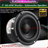 ORIGINAL Speaker Subwoofer 3 inch woofer | Speaker Hifi High Quality