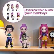 Set Q Version Kpop Demon Hunters Figure Cartoon Pvc Toy Desktop Model Tiger Hunters Figure R4u5