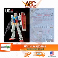 (Evo Monster) Waterslide Decal - HG 1/144 RX-78-2 GTO +40th Anniversary+ Doan's (Fluo) RX78-2 RX78 O