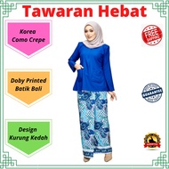 [Tawaran Hebat] Baju Kurung Batik Kedah Viral 5.0 Muslimah-baju kurung and kebaya and batik and women clothing wear-