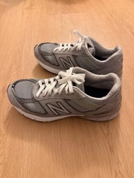 New Balance 990v5 Grey Sneakers M990GL5 Leather Made in USA