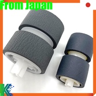 Replacement Roller Kit for ROUKI DR-C125 and DR-C225, compatible with Canon DR C125, C125W, C225, an