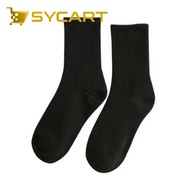 3 Pairs Black Crew Socks Cotton For Men Socks Men Crew Socks