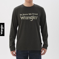 WRANGLER เสื้อยืดแขนยาวผู้ชาย รุ่น WR F425MTLSF30