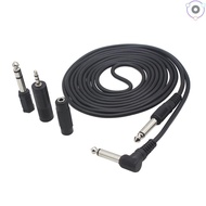Feet Audio Cable Abs With 3 Cable 1/4-inch 6.35mm 3 Adapters Audio Cable 1/4-inch 10 Feet 1/4-inch 6