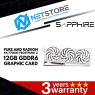 SAPPHIRE PURE AMD RADEON RX 7700XT FROST PUNK 2 12GB GDDR6 GRAPHICS CARD - 11335-08-20G