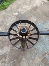 Alat pembelah Bambu manual