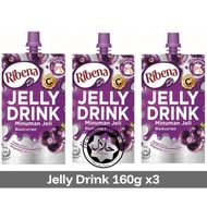 RIBENA Halal ✅ Mobile Jelly Drink Blackcurrant Flavour 160g x3