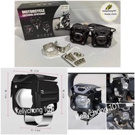 2pcs  LED light motorcycle LED sports light drive headlight headlight fog cutting headlight + LED sp