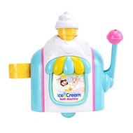 Ice Cream Bath Toy Tub Bubble Machine Kids Wand Blower Maker Abs Child Plaything Baby Bath Toys