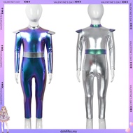 Kids Futuristic AI Robot Costume – Technology Inspired Outfit for Stage & Dance Performance