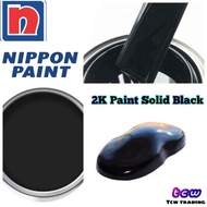 NIPPON PAINT 2K SOLID BLACK 2K CAR PAINT (1Tin)