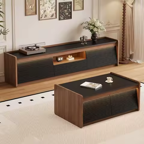 Luxury Modern Tv Stand Nordic Storage Vintage Aesthetic Display Trendy Tv Stand Italian Mueble Para