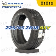 Lốp ô tô Michelin 225/45 ZR18 95Y Pilot Sport 5 – Chính Hãng BH 6 năm (225/45ZR18 225 45 ZR18)