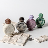 Modern Light Luxury New Style Glass Perfume Bottle 80ml High-Value Gradient Color Bottling Spray Per