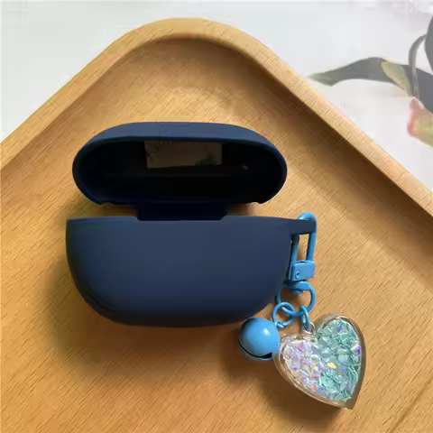 For Honor Earbuds X3i/X3lite Silicone Protective Cover with Keyring Wireless Headset Cover Anti Shoc