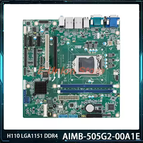 AIMB-505 AIMB-505G2 AIMB-505G2-00A1E Industrial Motherboard For Advantech H110 LGA1151 DDR4 2133MHz 