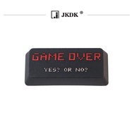 Gameover Aluminum Alloy Metal Car Back Suitable for IKBC Gauss filco Magic Duck OEM Keycap