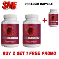 *Big Sale* (Buy 2 Get 1 Free Promo) Recardio Original 20 Capsules Prevents Hypertension
