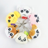 Jang Won Young Vicky LIZ An Yujin Rei Gaeul Leeseo Keychain Pendant IVEMINIVE Plush Cartoon Cute Gir