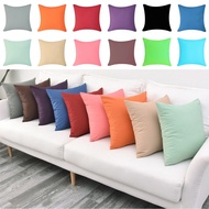 Waterproof 40x40 45x45 50x50 55x55 60x60 65x65 70x70cm Plain Solid Color Cushion Cover Throw Pillow 