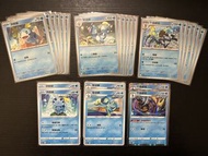 Pokemon 繁中版 PTCG 即入卡套 Sobble 淚眼蜥 Drizzile 變澀蜥 Inteleon 千面避役