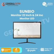 Sunbio 22 Inch Monitor, 24 Inch LED HDMI VGA
