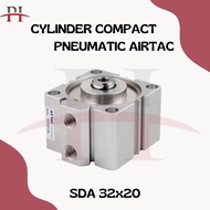 Cylinder compact pneumatic SDA 32x20 AIRTAC