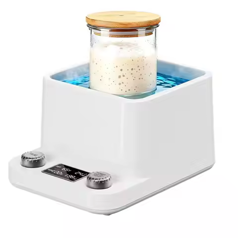 【ADORN】Sourdough Starter Warmer For Jars Under 50 Oz- Water Bath Precise 1° F Thermostat(70-104° F)