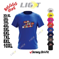 Big Size USA DAY Jersey Quick Dri Microfibre Large Oversized Shirt 7XL 6XL 5XL 3XL