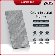 EF Granite Tile Grigio Imperial Marmo Granit Lantai Dinding 60x120
