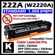 NO CHIP W2220A W2220X W2221A BK Black HP222A Compatible Toner HP 222A 222X 3203 3203dw MFP 3303 3303