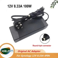 4-Pin 12V 8.33A 100W AC Adapter Charger For PGB EA11011D-120 EA11001E-120 EA Synology DiskStation DS