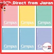 Kokuyo Campus Notebook B5 with Dots, A-Format, 5 Colors, Pack of 6, AM-No.3CATX6【Direct from JAPAN】
