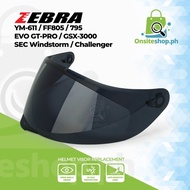 【2025NEW】[2025NEW]Visor for ZEBRA YM-611 FF795 FF805 EVO GT-PRO RXR AGV GSX-3000 Anti-Scratch Protec