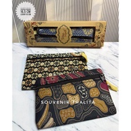 Contents: 50 Pcs Batik Wallet Souvenirs 16.5x10 cm Long – ELEGANT Box Packaging