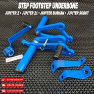 Step Footstep Underbone Jupiter Z Jupiter Z1 Jupiter Burhan Jupiter Robot Warna Biru