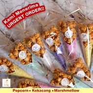 MIN 30pcs Doorgift  Murah Popcorn/Kekacang/Marshmallow Color Caramel Kahwin/Tunang/Aqiqah/Hari jadi/