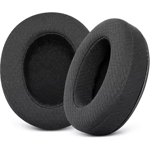 Replacement Ear Pads for Sony MDR 7506 Earpad Mesh Fabric Cushions for MDR V6 V7 MDR-CD900ST Headpho