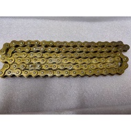 415H HEAVY DUTY GOLD & CHROME CHAIN RANTAI 415  RACING
