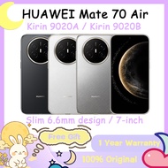 HUAWEI Mate 70 Air HarmonyOS 5.1 Kirin 9020A/Kirin 9020B 7" 6500mAh 66W 6.6mm Dual SIM HUAWEI Phone 